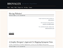 Tablet Screenshot of brovalex.com